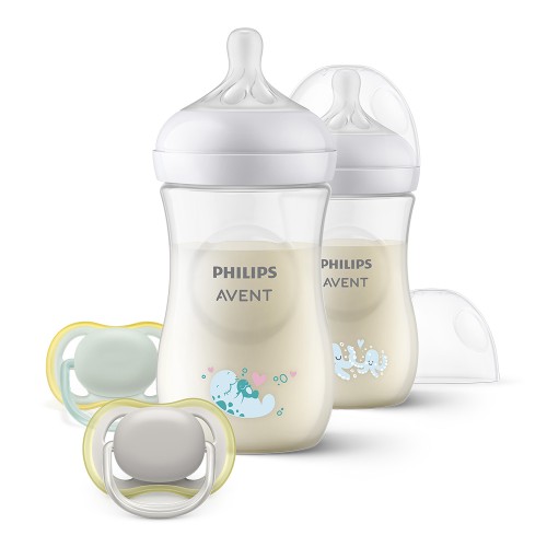 Комплект за новородено Natural Response 3.0 Philips AVENT 2 шишета+2 залъгалки