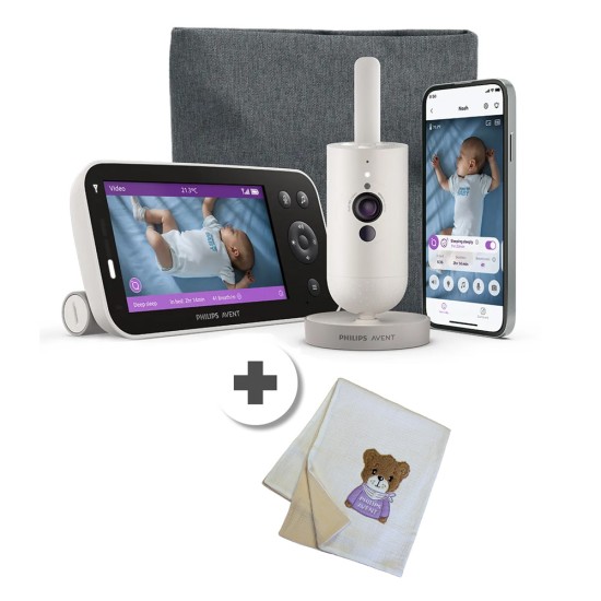 Дигитален видеофон Philips AVENT с технология Sense IQ, Premium Connected