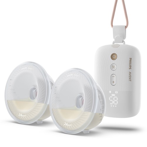 Двойна електрическа помпа за кърма Philips AVENT Hands-Free