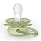 Подаръчен Нощен комплект шише Natural Response 260 мл flow 3 + залъгалка 0-6 м Philips AVENT - светещи в тъмното