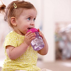 Чаша за лесен преход без дръжки Philips AVENT 260 мл момиче