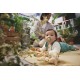 Залъгалки Ultra Soft Philips AVENT + стерилизаторна кутия птица/катерица 6-18м неутрални цветове, plant based, 2бр/оп