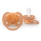 Залъгалки Ultra Soft Philips Avent + стерилизаторна кутия 18м+, с декорация сърна/гъска, plant based, 2бр/оп