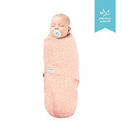 Антистрес завивка за новородено SeviBaby розови цветя