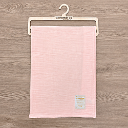 Бебешка муселинова пелена Caramel Premium Quality 90x75 см, корал