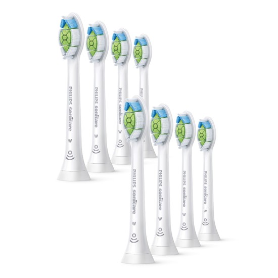 Глава W2 Optimal White за електрическа четка за зъби Philips Sonicare 8 бр. бяла BrushSync