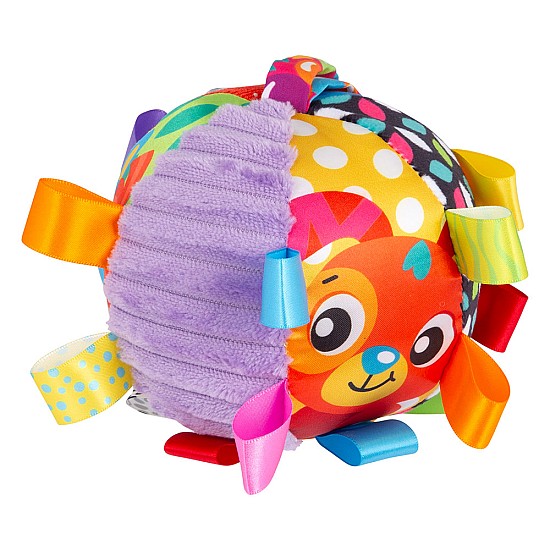 Звъняща мека топка с етикети Playgro 3м+