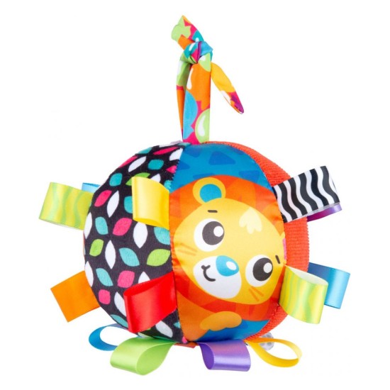 Звъняща мека топка с етикети Playgro 3м+