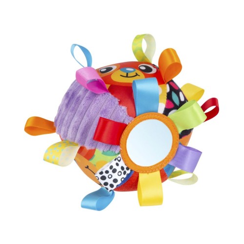 Звъняща мека топка с етикети Playgro 3м+