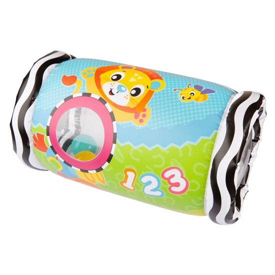 Надуваема играчка Валяк ABC 123 Playgro 6м+, цветен дизайн