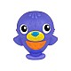 Комплект Весели приятели за баня Playgro 7 бр 9м+ с чанта с цип