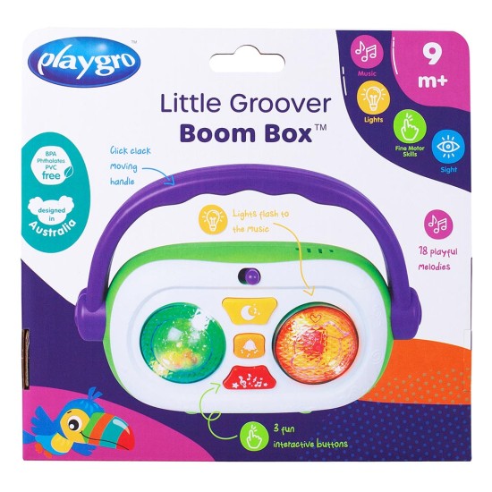 PLAYGRO Активна играчка Радио със светлини и звуци 9m+