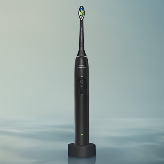 Електрическа четка за зъби Next-Generation Philips Sonicare Серия 3100, черна с калъф за пътуване