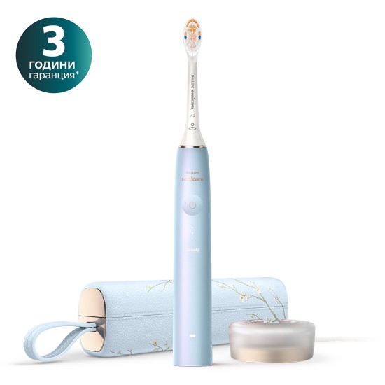 Philips Sonicare Електрическа четка за зъби Prestige със SenseIQ технология, бебешко синьо