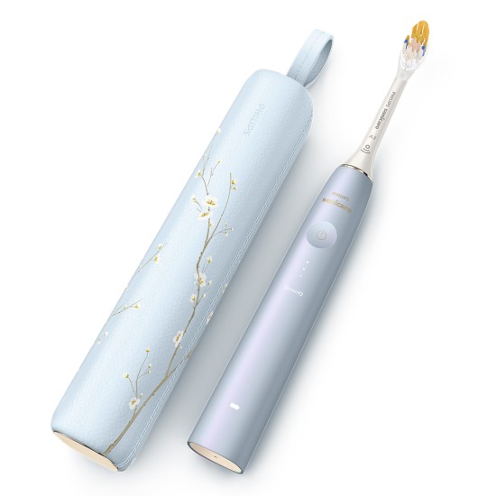 Philips Sonicare Електрическа четка за зъби Prestige със SenseIQ технология, бебешко синьо