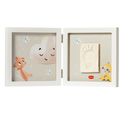 Рамка за Отпечатък и Снимка Tiny Love Tiny Creations, бяла рамка, 0м+