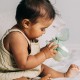  Неразливаща се чаша с мек накрайник SOFT SPOUT Tommee Tippee, 150мл, зелена с декорация бухал
