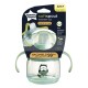  Неразливаща се чаша с мек накрайник SOFT SPOUT Tommee Tippee, 150мл, зелена с декорация бухал