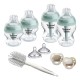 Tommee Tippee Комплект за новородено Advanced Anti-Colic самостерилизиращи се шишета + залъгалки, 0м+