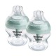 Tommee Tippee Комплект за новородено Advanced Anti-Colic самостерилизиращи се шишета + залъгалки, 0м+