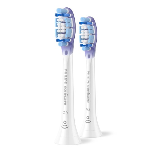 Глава G3 Premium Gum Care за електрическа четка за зъби Philips Sonicare 2 бр. бяла HX9052/87