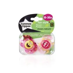 Ортодонтични залъгалки Tommee Tippee Fun style 18-36м момиче С НАРУШЕНА ОПАКОВКА