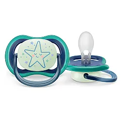 Залъгалки Ultra Air Night Philips AVENT  6-18 м звезда/луна 2 бр