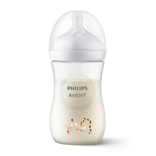 Шише Natural Response 3.0 Philips AVENT 260 мл 1м+ жираф