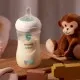 Шише Natural Response 3.0 Philips AVENT, 260 мл с клапа AirFree, 1м+, слон