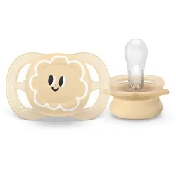 Залъгалки Ultra Start Philips AVENT 0-2м дизайн очички  момиче 2 бр