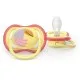 Philips AVENT Залъгалки Ultra Air  0-6м пеперуда/птица, розови, 2 бр. със стерилизаторна кутия 
