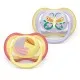 Philips AVENT Залъгалки Ultra Air  0-6м пеперуда/птица, розови, 2 бр. със стерилизаторна кутия 