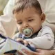 Philips AVENT Залъгалки Ultra Air пастелни 6-18 м. с декорация листа, неутрални 2 бр. със стерилизаторна кутия