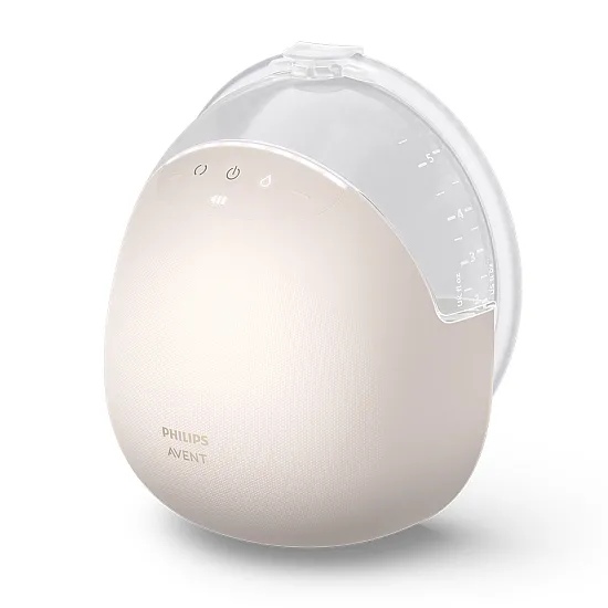 Единична Преносима електрическа помпа Philips Avent Hands-Free Natural Care със силиконов уплътнител SkinSense