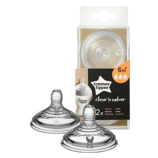 Биберон fast - 3 капки 2бр/оп 42112451 Tommee Tippee