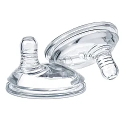 Биберон Slow Tommee Tippee - 1 капка Ultra 2бр/оп С НАРУШЕНА ОПАКОВКА