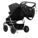 Двойна чанта Mountain Buggy, черна/сива