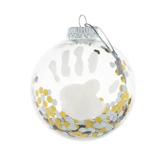 Baby Art Отпечатък - коледна топка 