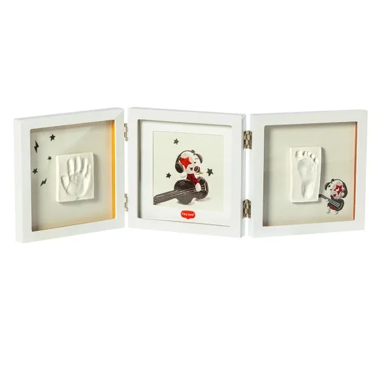 Tiny Love Рамка за Отпечатък на ръчичка и краче и Снимка Tiny Creations