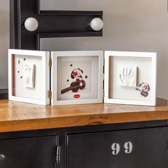 Tiny Love Рамка за Отпечатък на ръчичка и краче и Снимка Tiny Creations