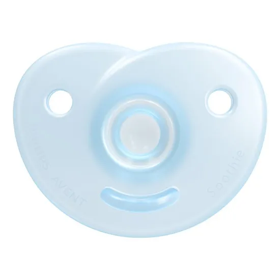 Philips AVENT Залъгалки Soothie + стерилизаторна кутия 0-6 м. plant based 2 бр/оп