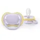 Philips AVENT Залъгалки Ultra Air пастелни 0-6 м. пастелни за момиче 2 бр. със стерилизаторна кутия