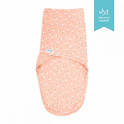 Антистрес завивка за новородено SeviBaby розови цветя
