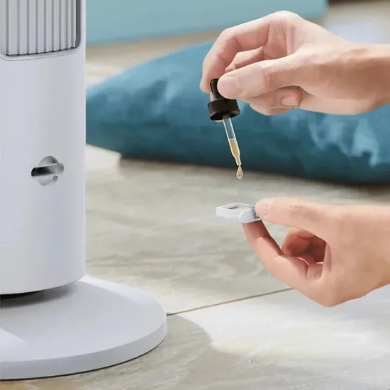 Вертикален вентилатор Серия 5000 CX5535/00 Philips, бял 
