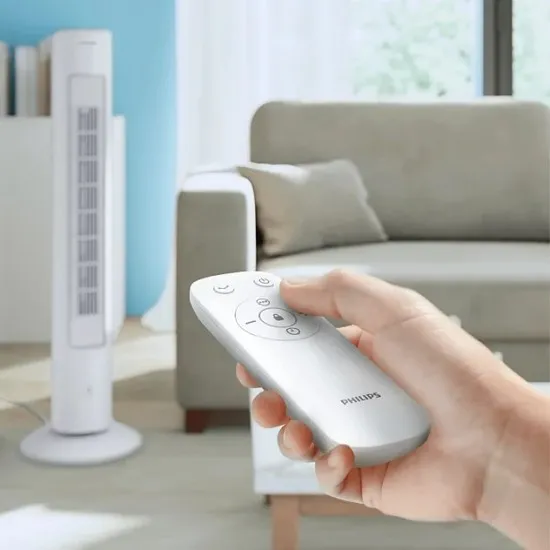Вертикален вентилатор Серия 5000 CX5535/00 Philips, бял 