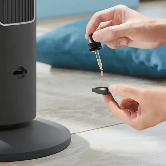 Вертикален вентилатор Серия 5000 CX5535/11 Philips, тъмно сив