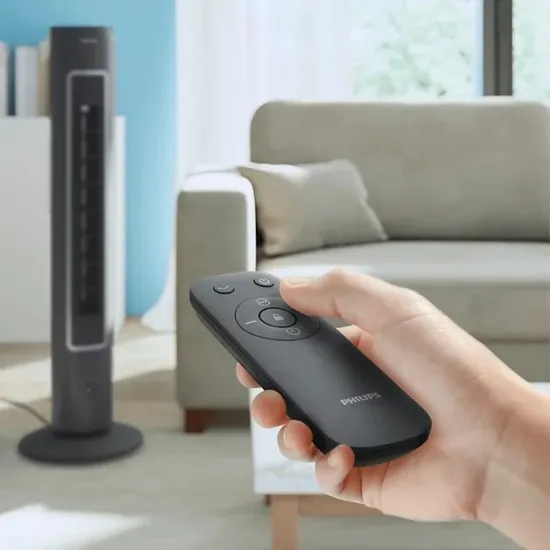 Вертикален вентилатор Серия 5000 CX5535/11 Philips, тъмно сив