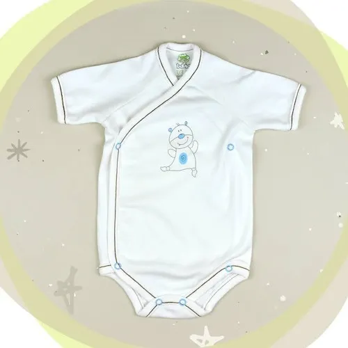 Бебешко боди камизолка с къс ръкав For Babies