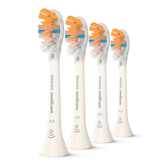 Глава Premium All-in-One за електрическа четка за зъби Philips Sonicare 4 бр. бялaBrushSync 