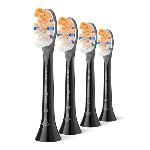 Глава Premium All-in-One за електрическа четка за зъби Philips Sonicare 4 бр. черна HX9094/88